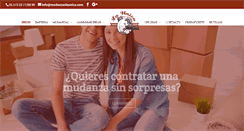 Desktop Screenshot of mudanzaslaunica.com